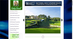 Desktop Screenshot of kbgolfcoursesales.com